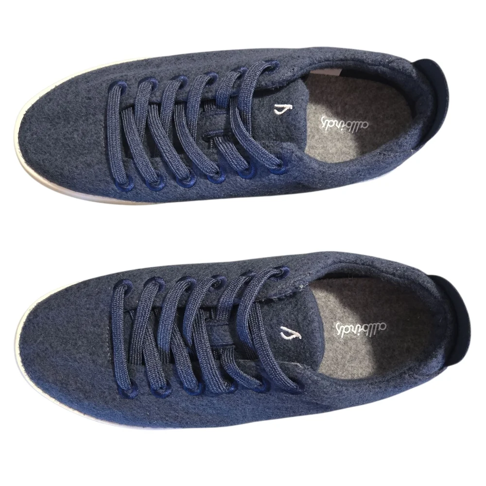 Allbirds Men's Wool Pipers~Navy Blue‎ ~ Mens Size 8 / Womens Size 10